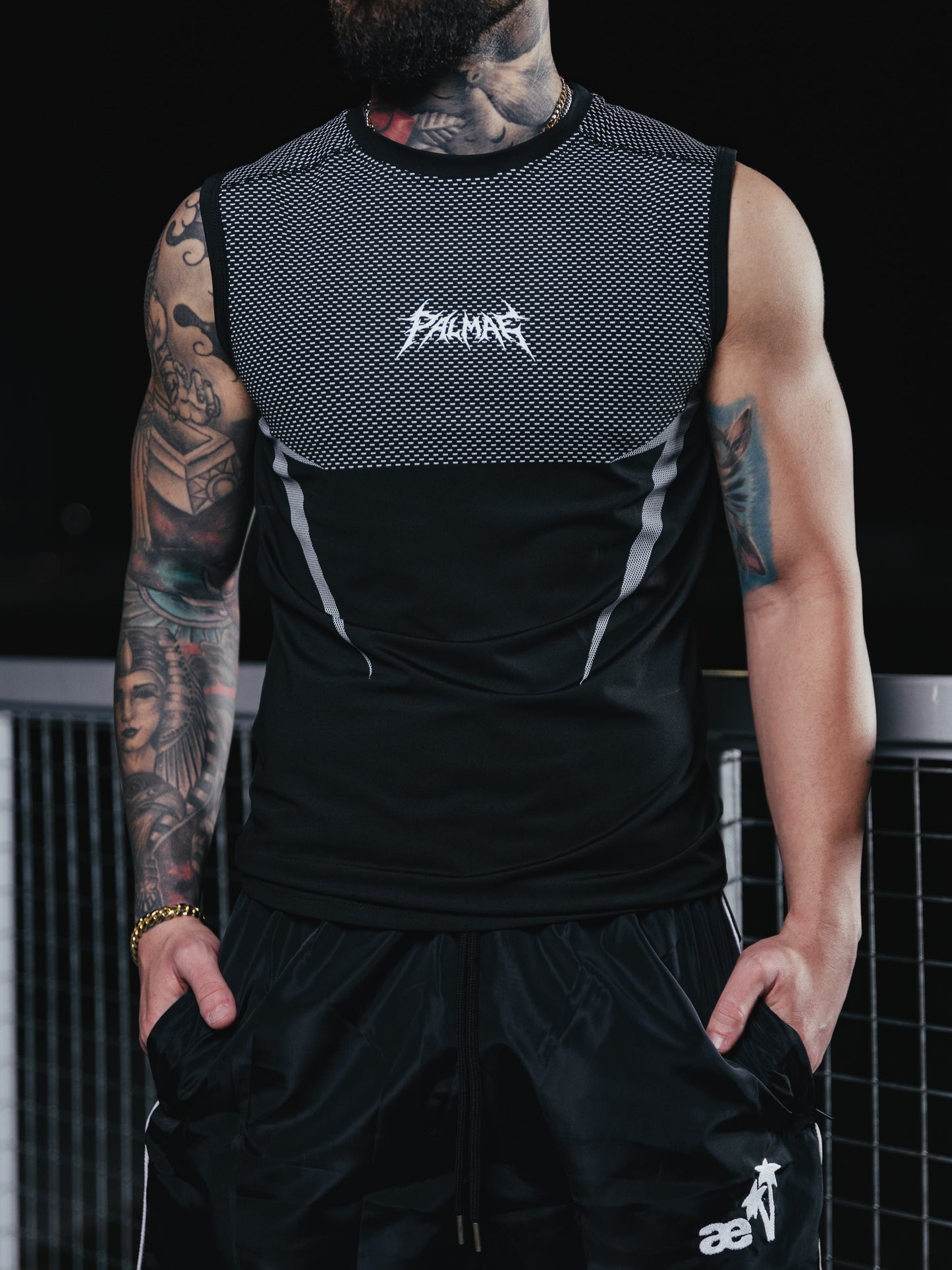 Silver Sleeveless Compression