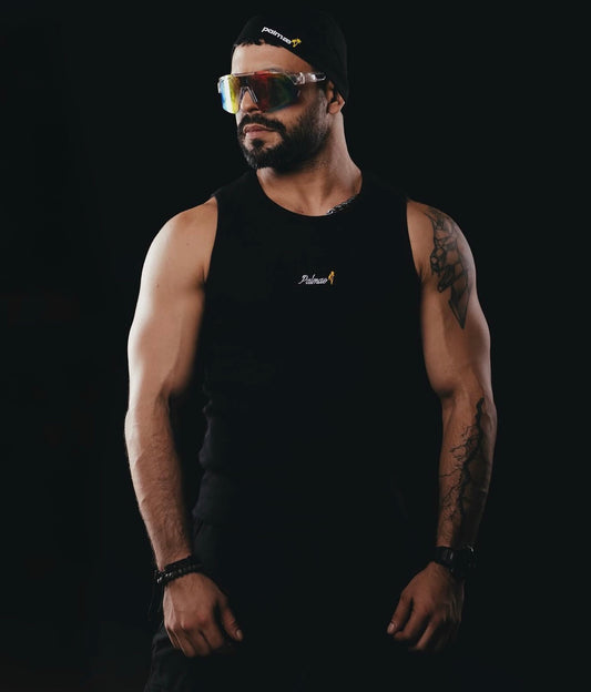 Black Elevate Tank Top