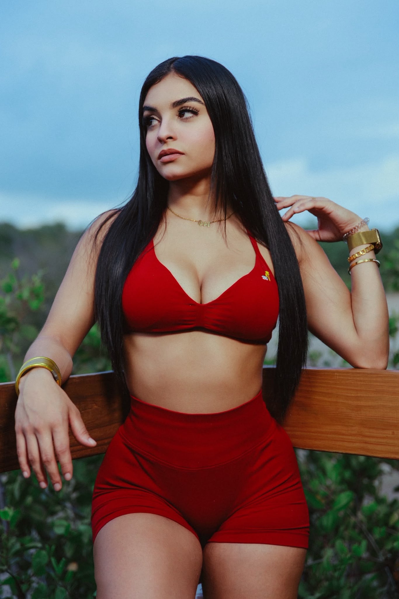 Cherry Red Aura Set