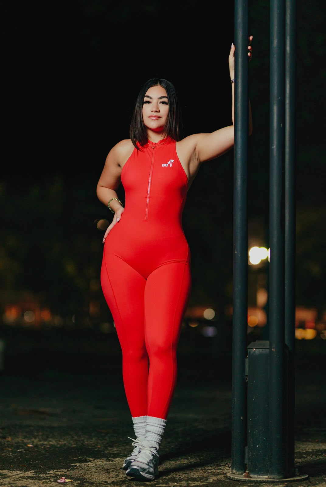 Scarlet Sculpt Jumpsuit